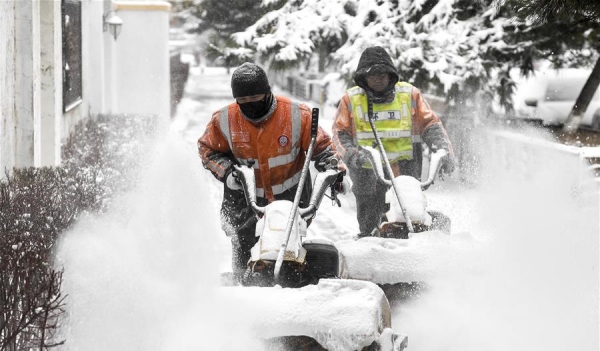 吉林长春：积极应对风雪考验-图1