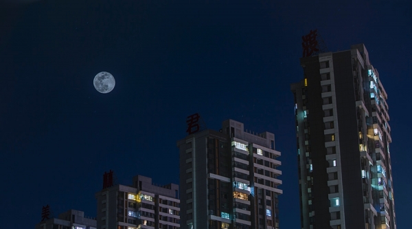 明月高悬 河北夜空再现“超级月亮”-图4