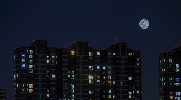 明月高悬 河北夜空再现“超级月亮”-图5