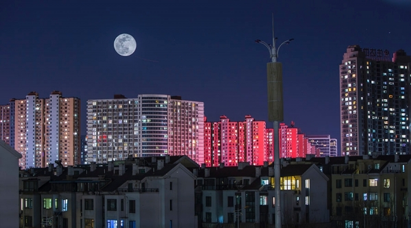 明月高悬 河北夜空再现“超级月亮”-图3