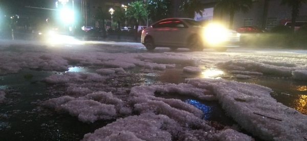贵州玉屏县遭冰雹袭击-图3