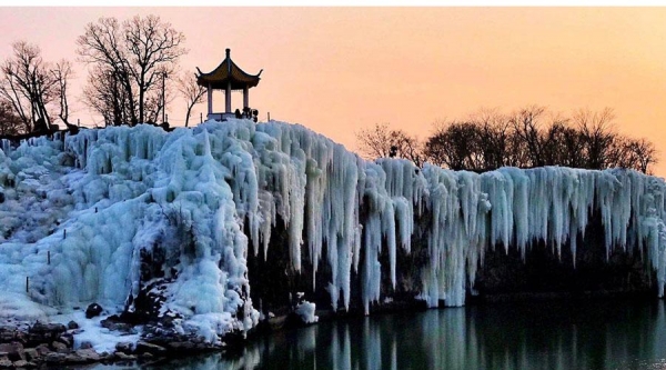 黑龙江：冰雪中的镜泊湖-图3