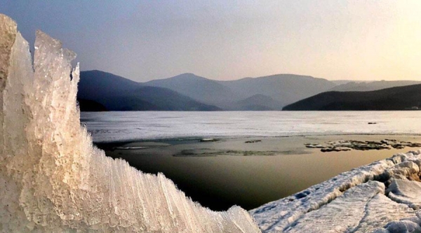 黑龙江：冰雪中的镜泊湖-图2
