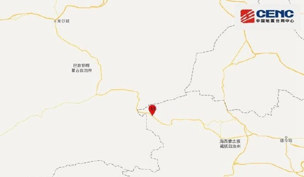 青海茫崖市连发3次地震 震感强烈多人睡梦中被晃醒