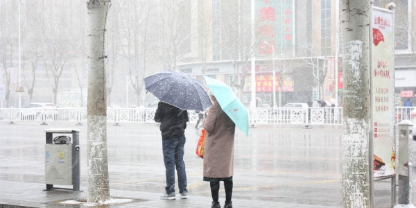 河北张家口：塞外山城迎春雪 分外妖娆别样春-图11