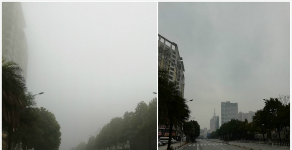 湖南多地雾气弥漫 一图对比雾前雾后-图2
