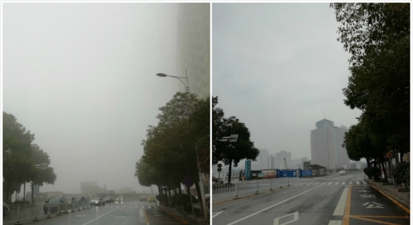 湖南多地雾气弥漫 一图对比雾前雾后-图3