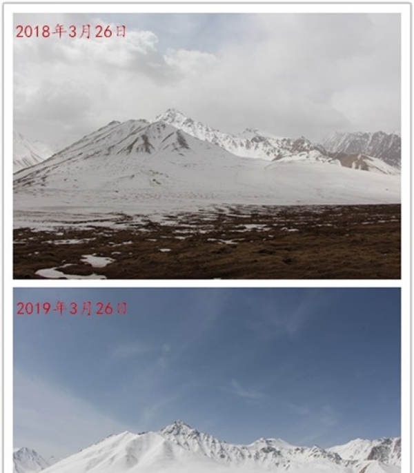 甘肃气象人深入祁连山腹地考察冰川变化-图3
