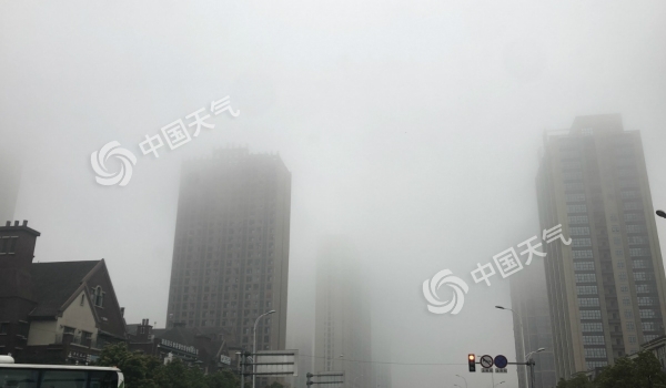 今晨大雾袭湖南 未来三天气温先升后降起伏大
