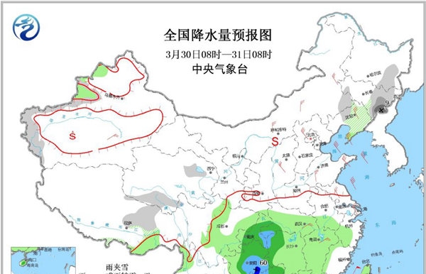 四川重庆等地降幅将达6-12℃ 北方大风沙尘齐来袭