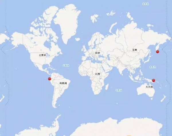 一周地震总结：三级以上地震达到9次