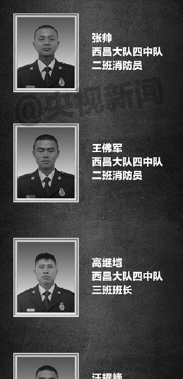 记住英雄的样子！30名牺牲扑火人员名单公布-图7