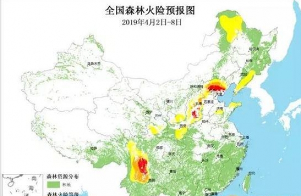 三部门联合发布森林火险红色预警 上次预警还在三年前