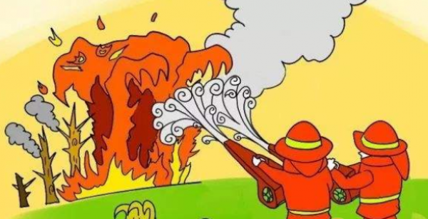 2019森林防火画画图片大全 森林防火儿童绘画图片集锦