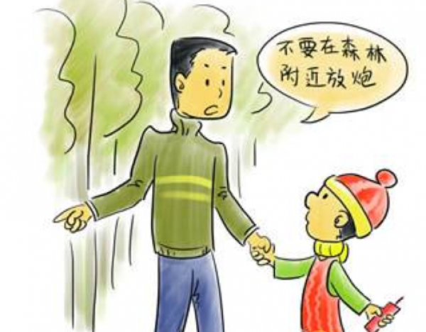 2019森林防火画画图片大全 森林防火儿童绘画图片集锦