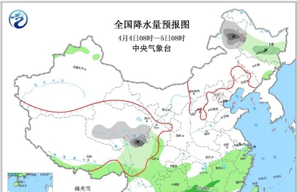 清明假期南雨北晴 气温波动幅度大