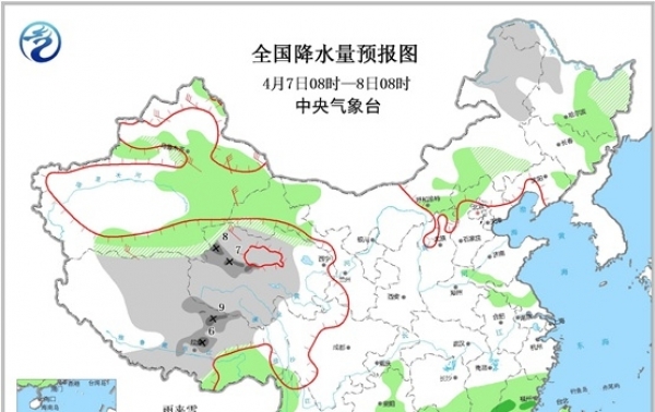 西安杭州等5省会冲击30℃ 华南多阴雨