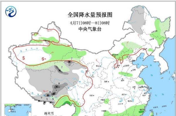 冷空气将横扫我国大部 8日起南方有暴雨