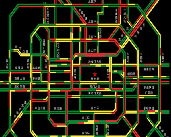 雨雪扰京城 您今早的上班路还顺利吗？