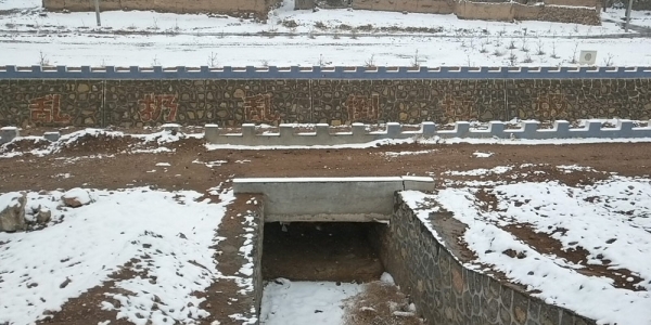 山西多地最低温跌至冰点下 大同广灵积雪难化-图1