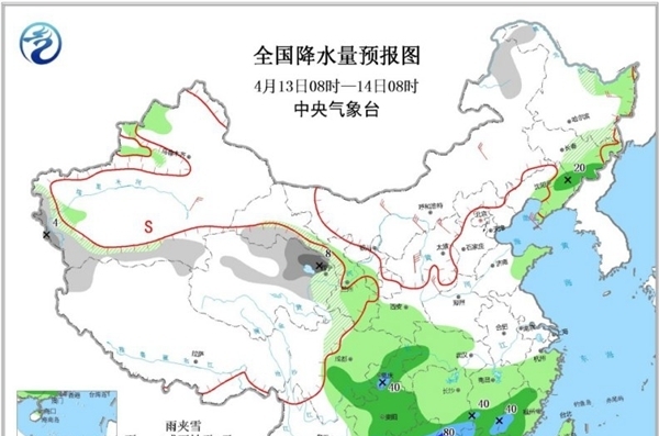 全国大部气温回升 江南华南仍有较强降雨-图3