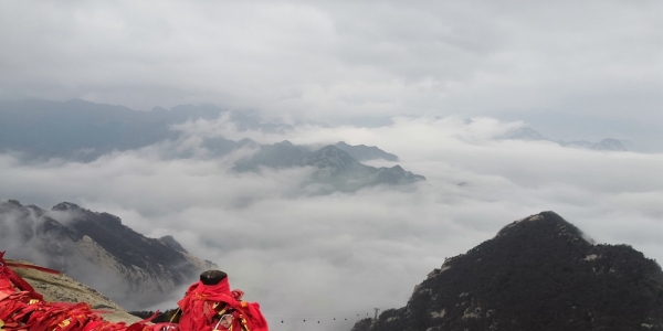 陕西华山：雨后云海竟如此壮观-图2