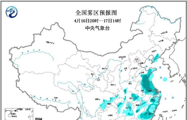 大雾黄色预警 江苏浙江福建等多地有大雾