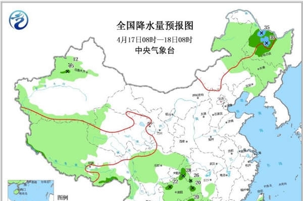 北方今起降温迎沙尘 明日强降雨“刷屏”江南华南 -图2