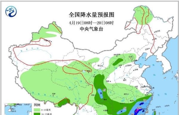 北方今起降温迎沙尘 明日强降雨“刷屏”江南华南 -图4