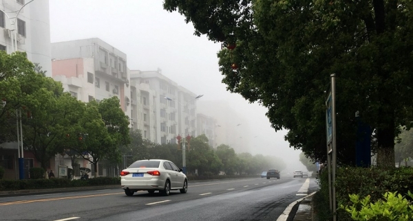 江西各地大雾弥漫 局地能见度不足200米-图7