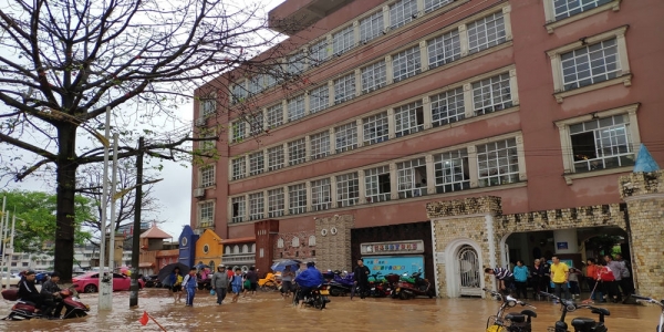 暴雨不断 广东怀集积水严重-图1