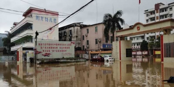 雷暴大风冰雹暴雨叠加 广东广宁灾情严重-图3