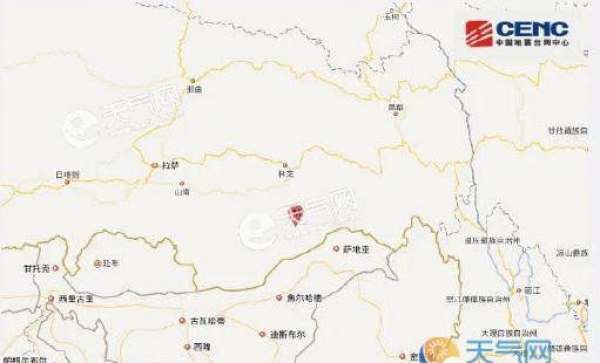 西藏6.3级地震官方最新消息 最近县乡99公里人口稀少