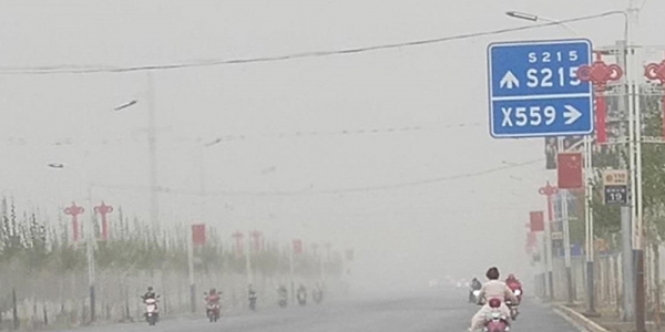 南疆近期沙尘频发  天空昏黄能见度差-图4