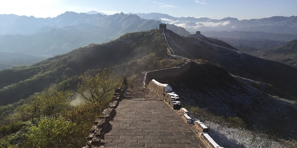 河北雪后云雾笼罩 金山岭长城似画境-图9