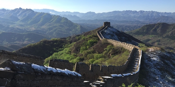 河北雪后云雾笼罩 金山岭长城似画境-图7
