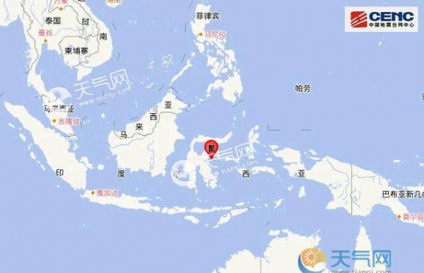 印尼地震最新消息2019 苏拉威西爆发一次5.1级地震