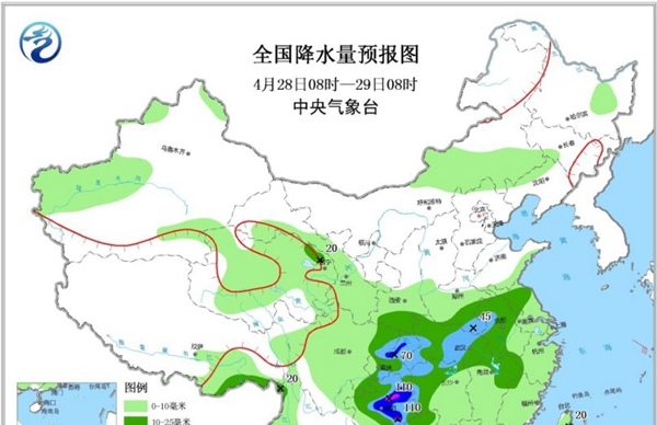 周末雨不休！南北方同迎大范围降水