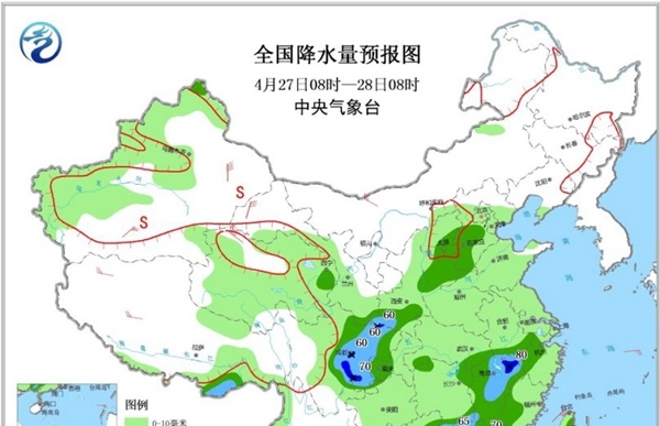 周末雨不休！南北方同迎大范围降水