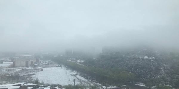 山西部分地区迎来四月雪-图2