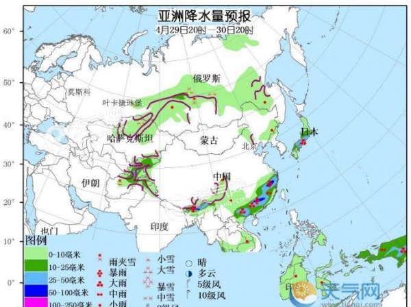 4月29日国外天气预报 孟加拉湾气旋风暴“法尼”将逐渐加强