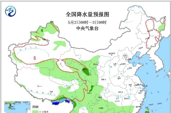广东福建等局地有暴雨 北方开启升温模式