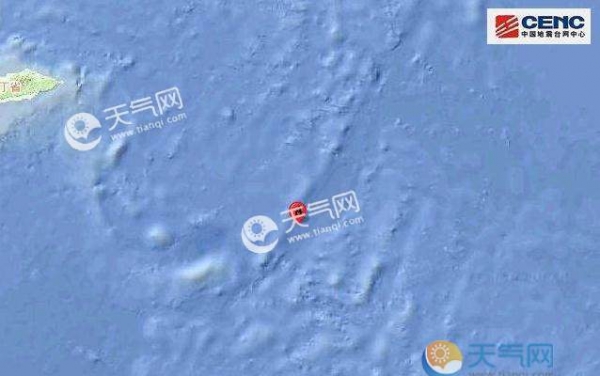 2019地震最新消息 卡尔斯伯格海岭突发6.2级地震
