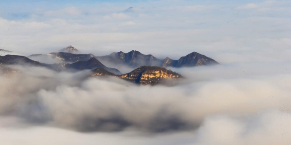 河北白石山再现云海 景色壮观-图3