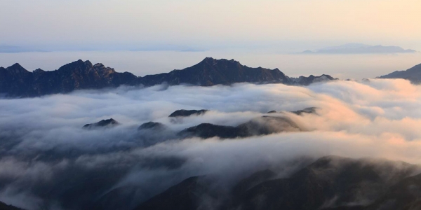 河北白石山再现云海 景色壮观-图2
