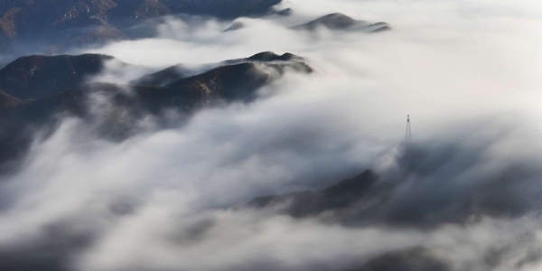 河北白石山再现云海 景色壮观-图5