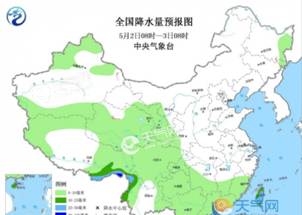 中东部晴朗天气持续 江南华南一带有暴雨