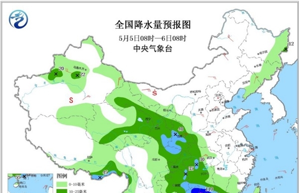 明起冷空气来袭北方变清凉 南方暴雨再现