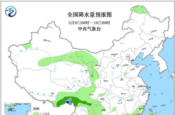 冷空气要撤啦！今日全国降水整体弱 华南仍有强对流