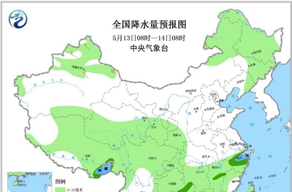 今起北方降雨缓旱情 南方强降雨卷土重来